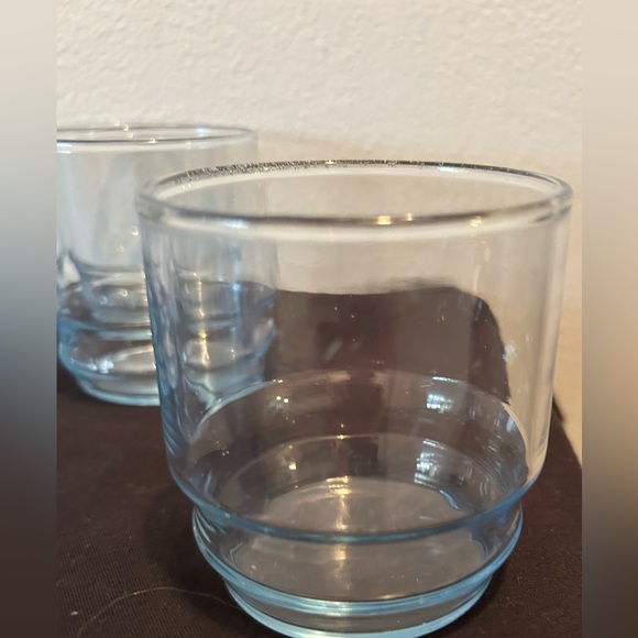 Set of 6 Rosenthal Studio Line Whiskey/old fashion/lowball glasses. Blue tint. - Picture 4 of 9